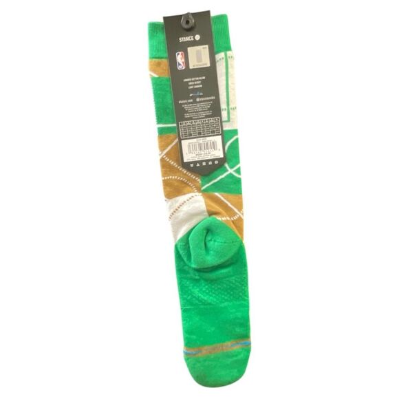 Stance Zone Boston Celtics socks LG (US Men's Shoe 9-13, Women's Shoe 11-14) new - Picture 5 of 5